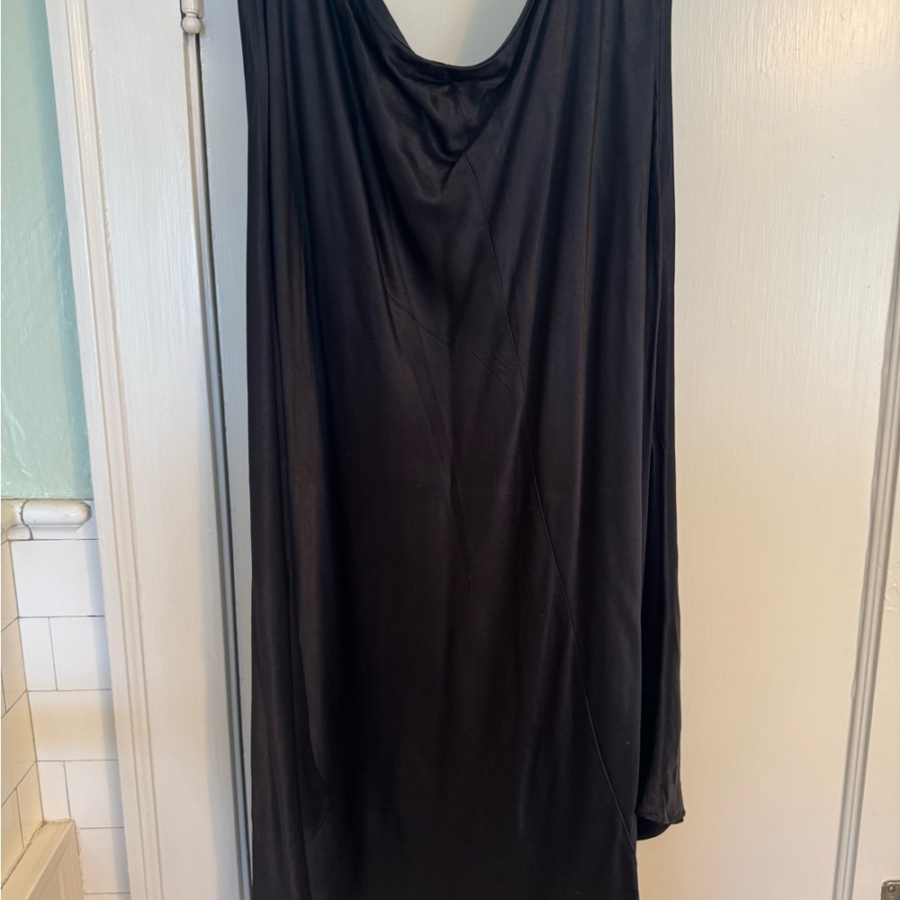 Johnny Was Size Large Black bias cut skirt